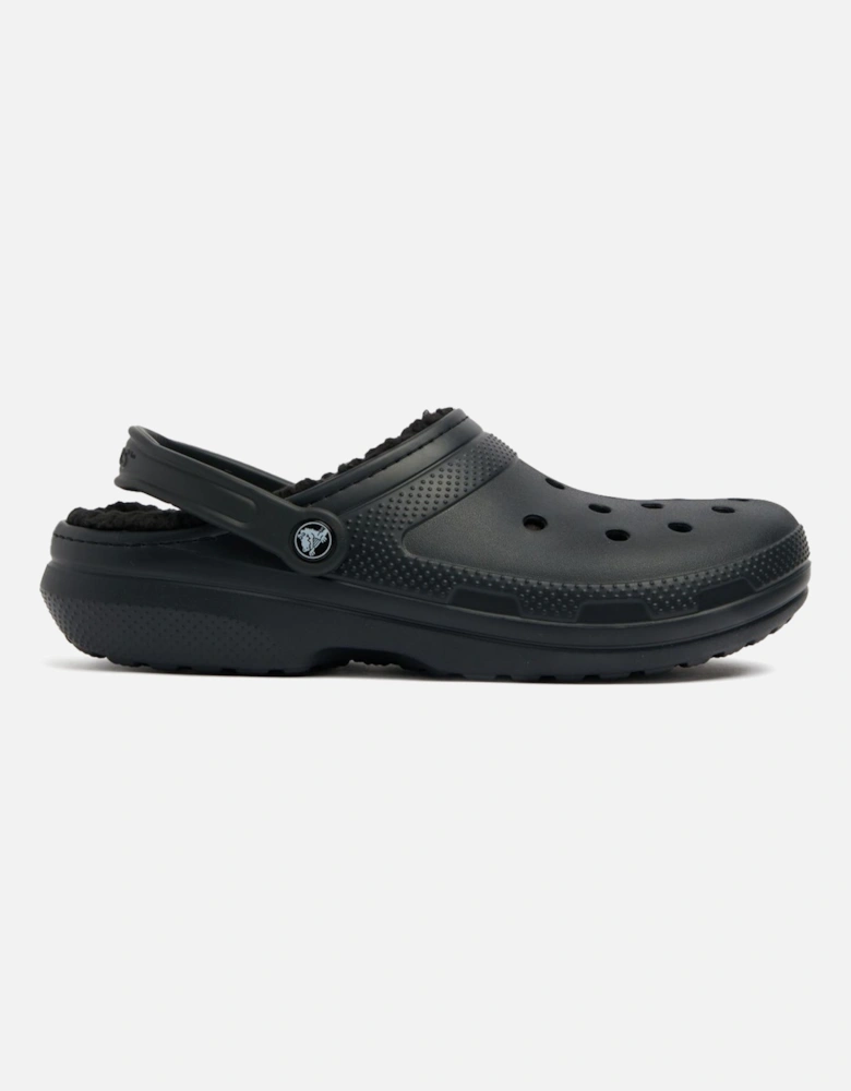 Womens Classic Lined Clog Sandals (Black)