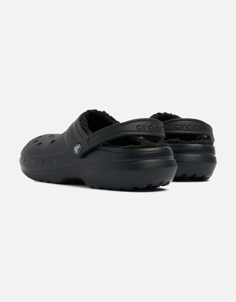Womens Classic Lined Clog Sandals (Black)