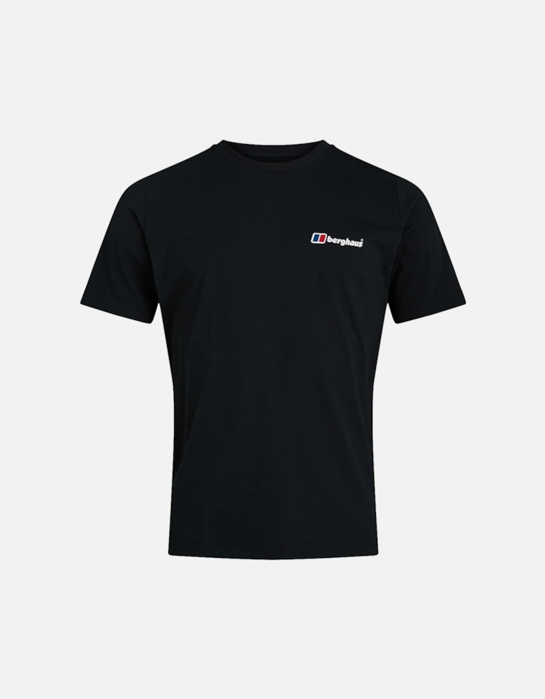 Mens Organic Classic Logo T-Shirt (Black)