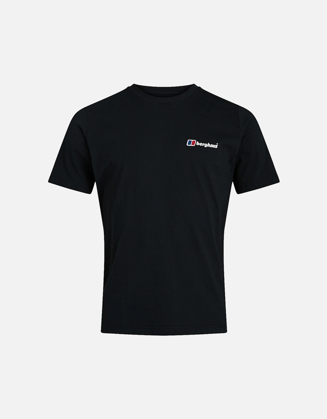 Mens Organic Classic Logo T-Shirt (Black), 5 of 4