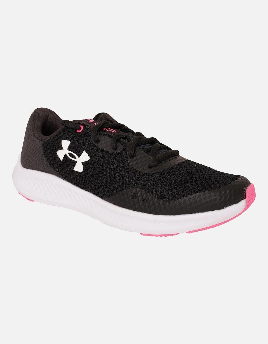 Youths Charged Pursuit Trainers (Black/Pink), 4 of 3