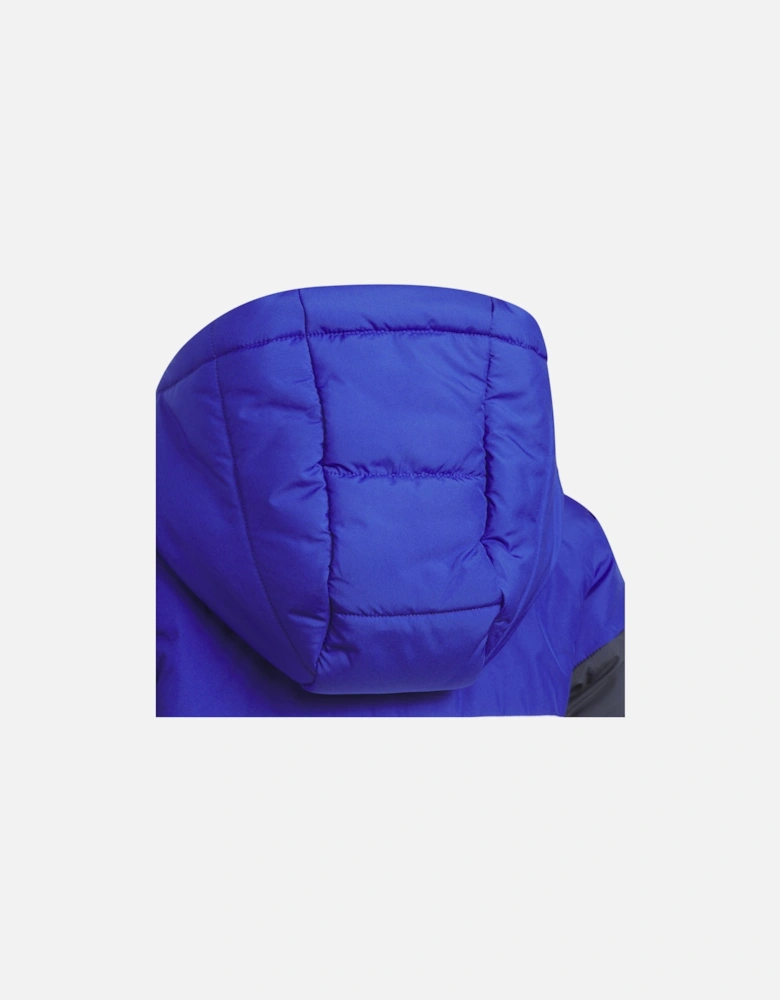 Juniors Colourblock Padded Jacket (Blue)
