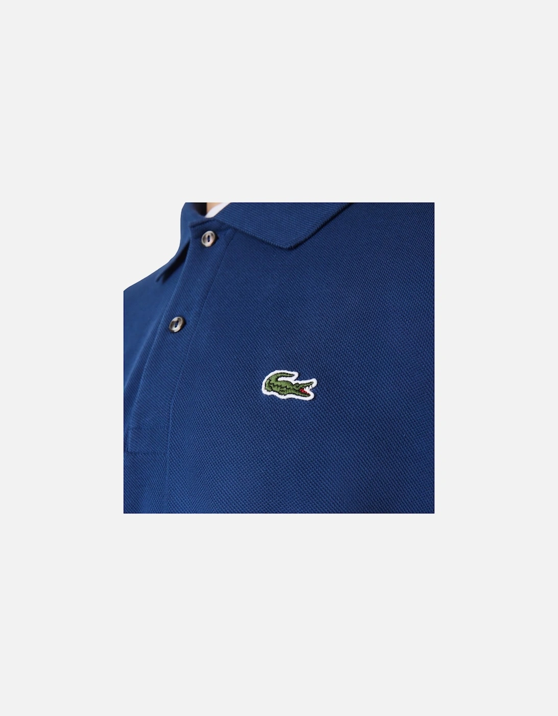 Mens Short Sleeve Polo Shirt (Azure)