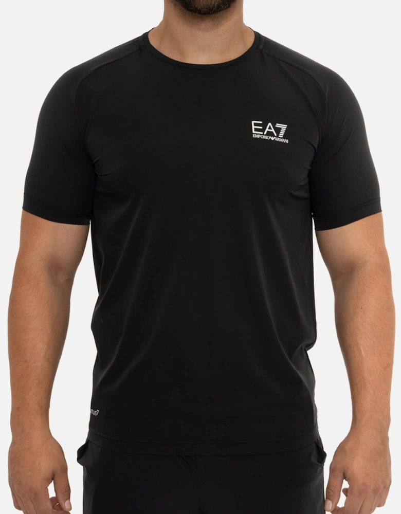 Mens Ventus 7 T-Shirt & Short Set (Black)