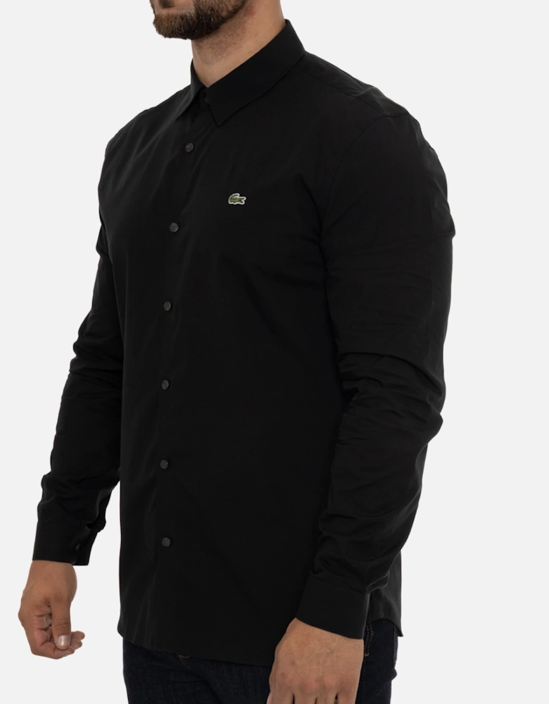 Mens Slim Fit Shirt (Black)