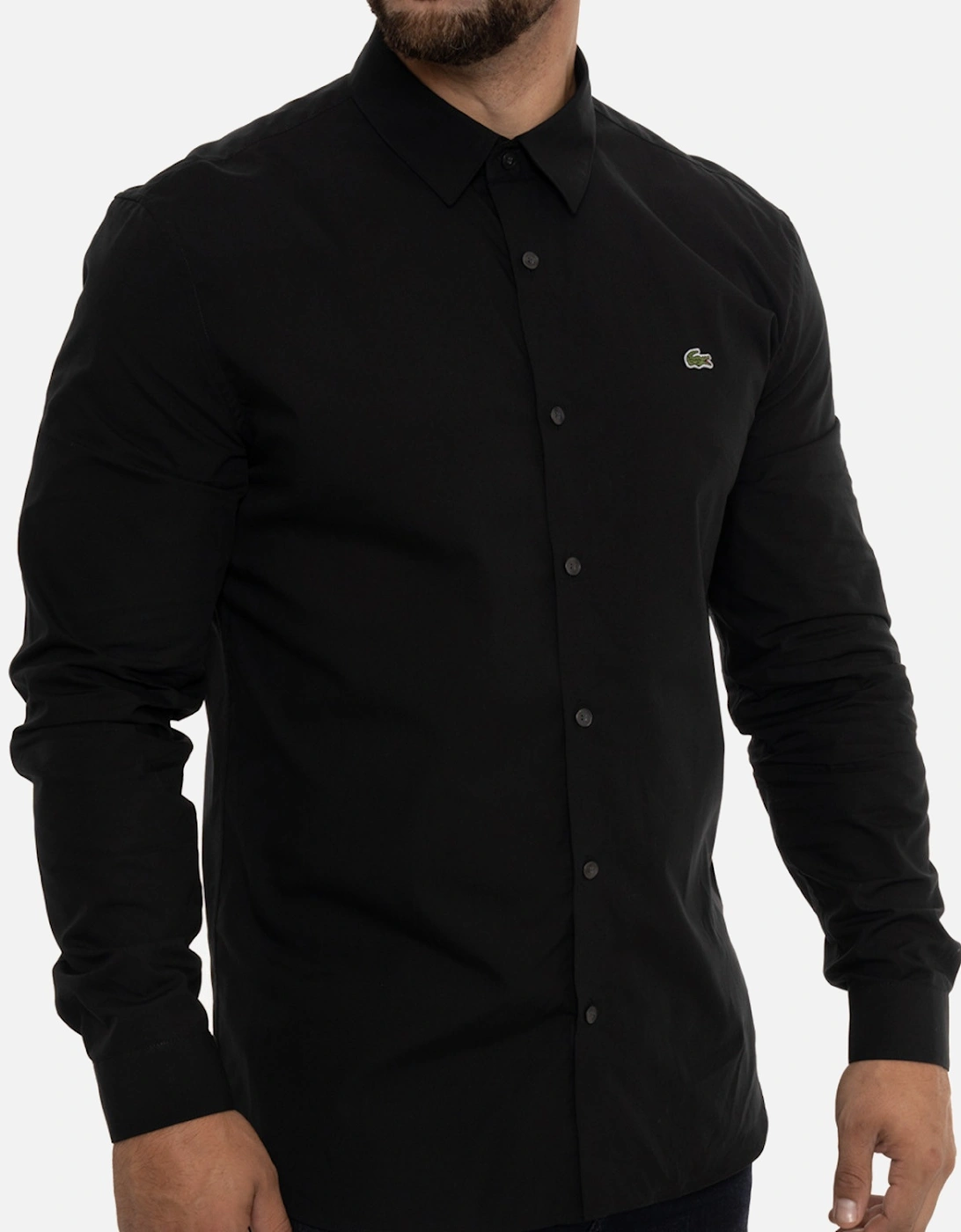 Mens Slim Fit Shirt (Black)