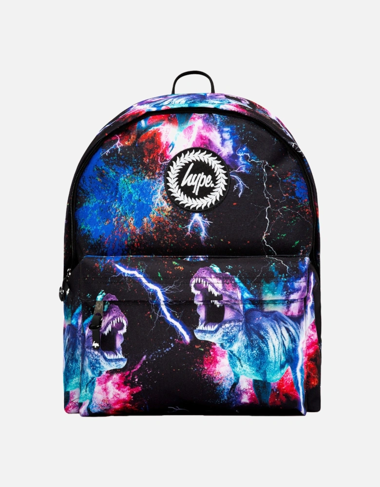 Blue Space Dinosaur Backpack (Blue)