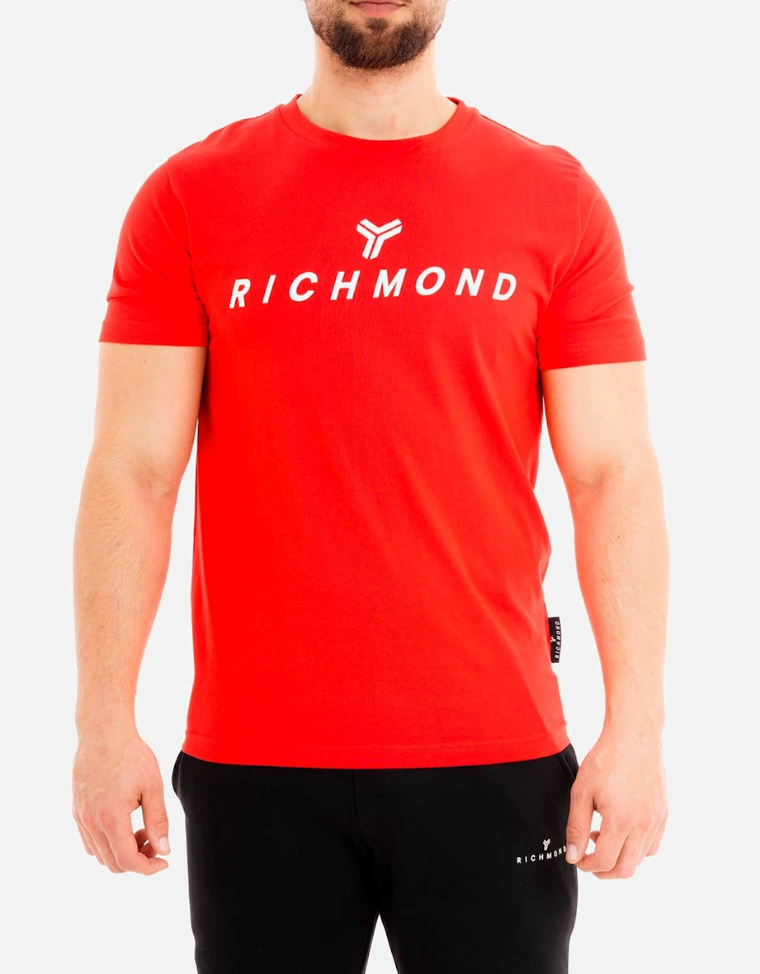 RICHMOND Mens Zhotasy T-Shirt (Red), 4 of 3