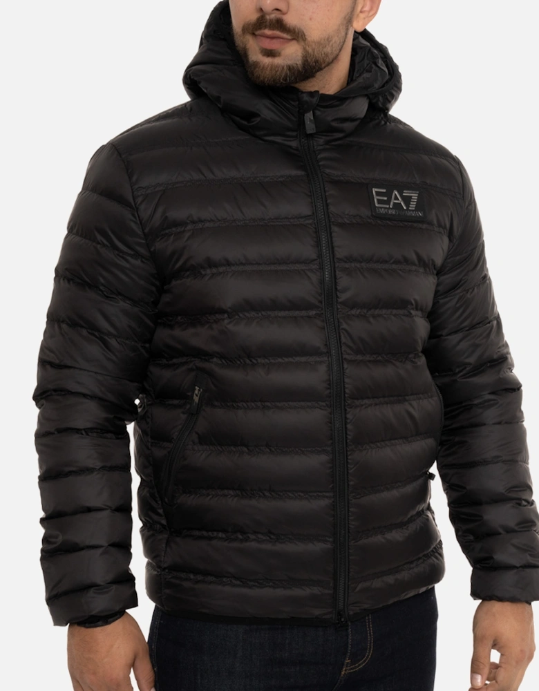 Mens Padded Down Jacket (Black)