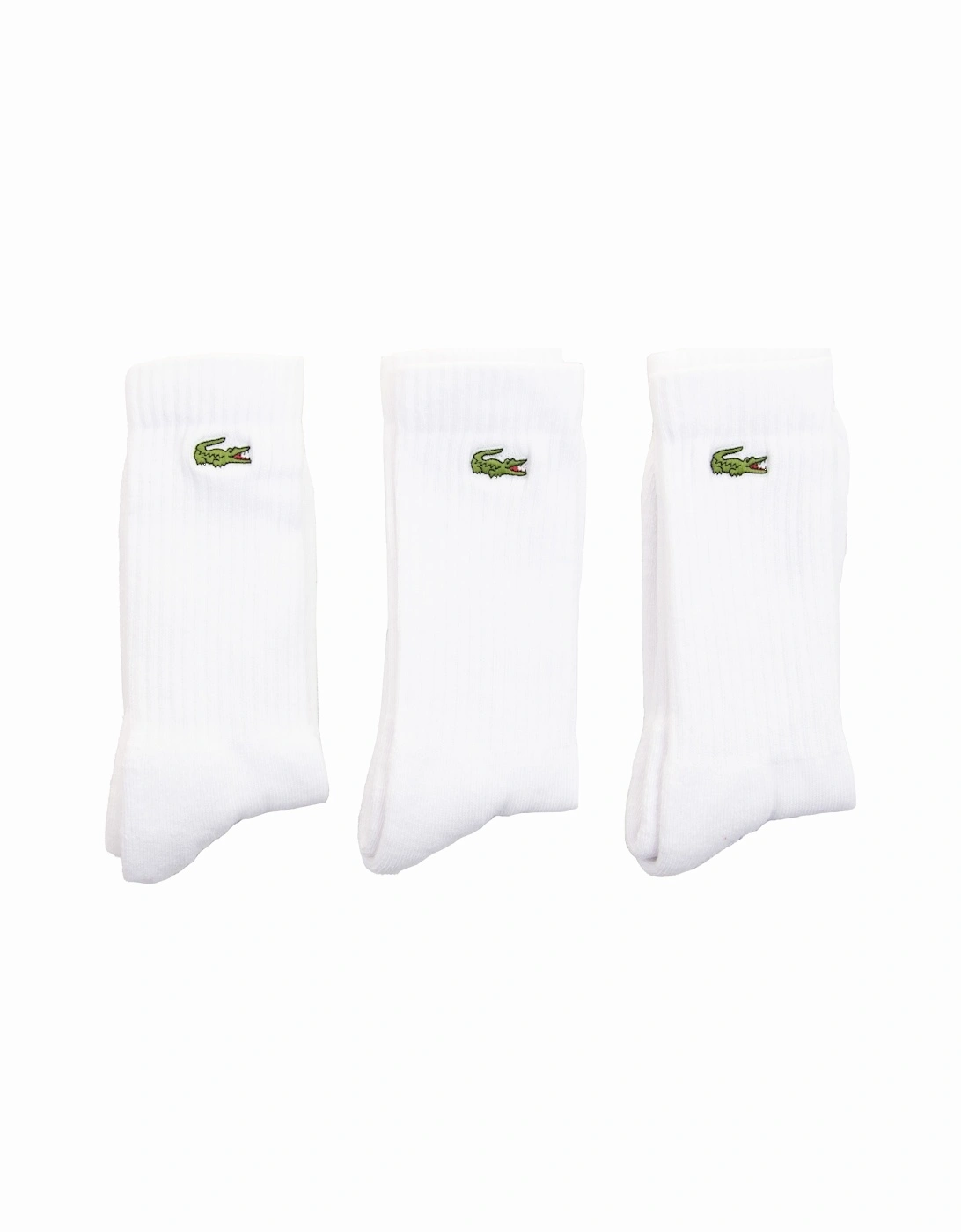 Sport Mens 3pkt Socks (White), 5 of 4