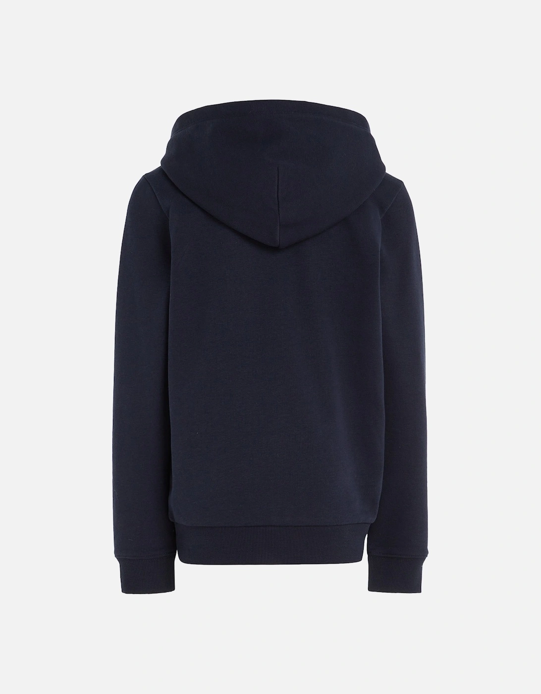 Juniors Rubberised Logo Hoodie (Navy)