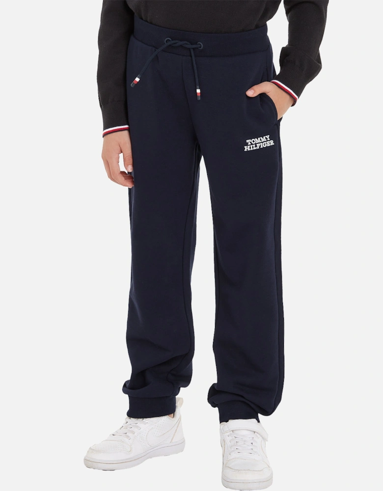 Juniors Logo Joggers (Navy)