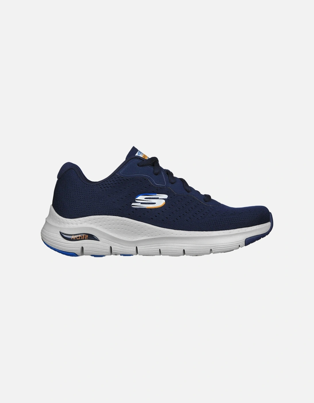 Mens Arch Fit Infinity Trainers (Navy), 6 of 5