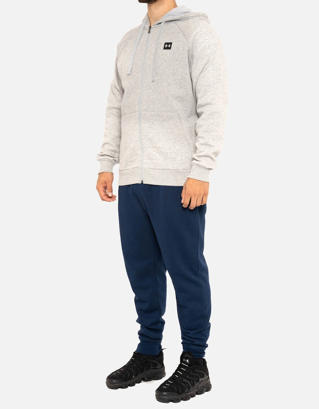 Mens Rival FZ Hoodie (Grey)