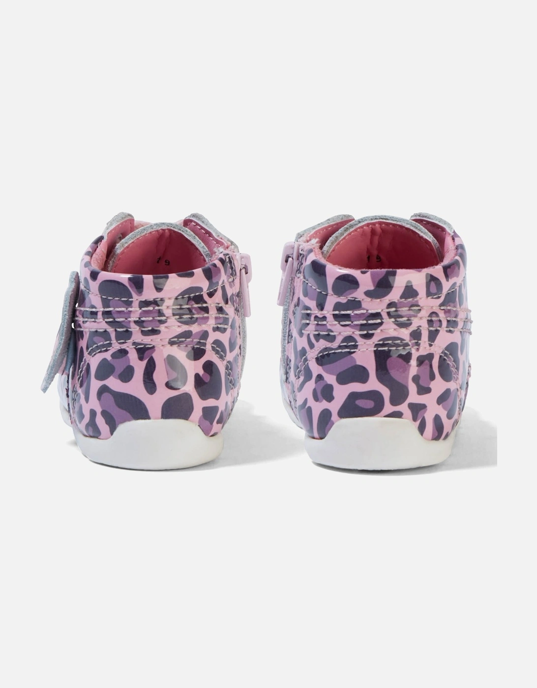 Baby Kick Hi Leopard Boots (Pink)