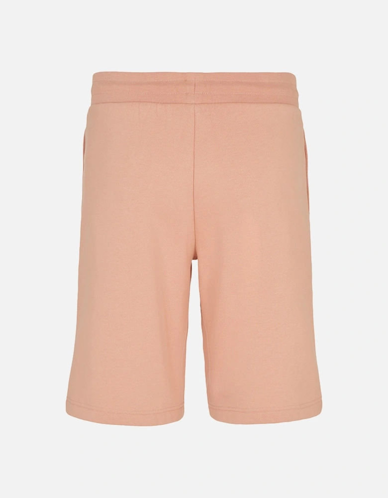 Mens Big Logo Jersey Shorts (Peach)