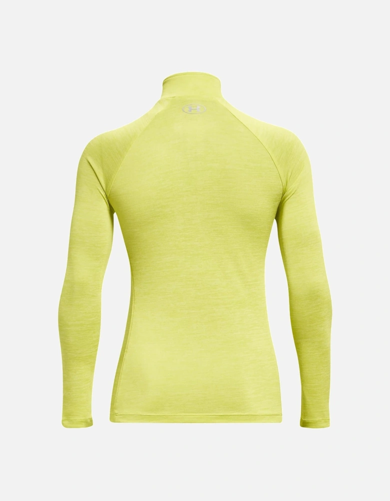 Womens Tech Twist 1/2 Zip Sweatshirt (Lime)