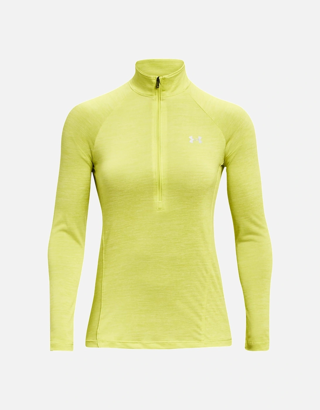 Womens Tech Twist 1/2 Zip Sweatshirt (Lime), 7 of 6