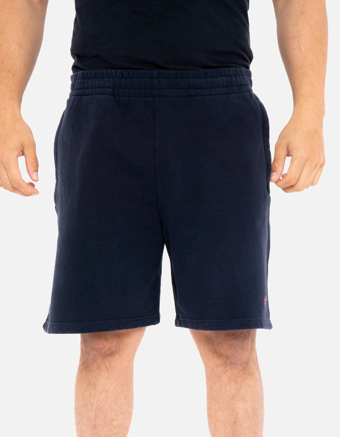 Mens Code SL Essential Sweat Shorts (Navy), 5 of 4