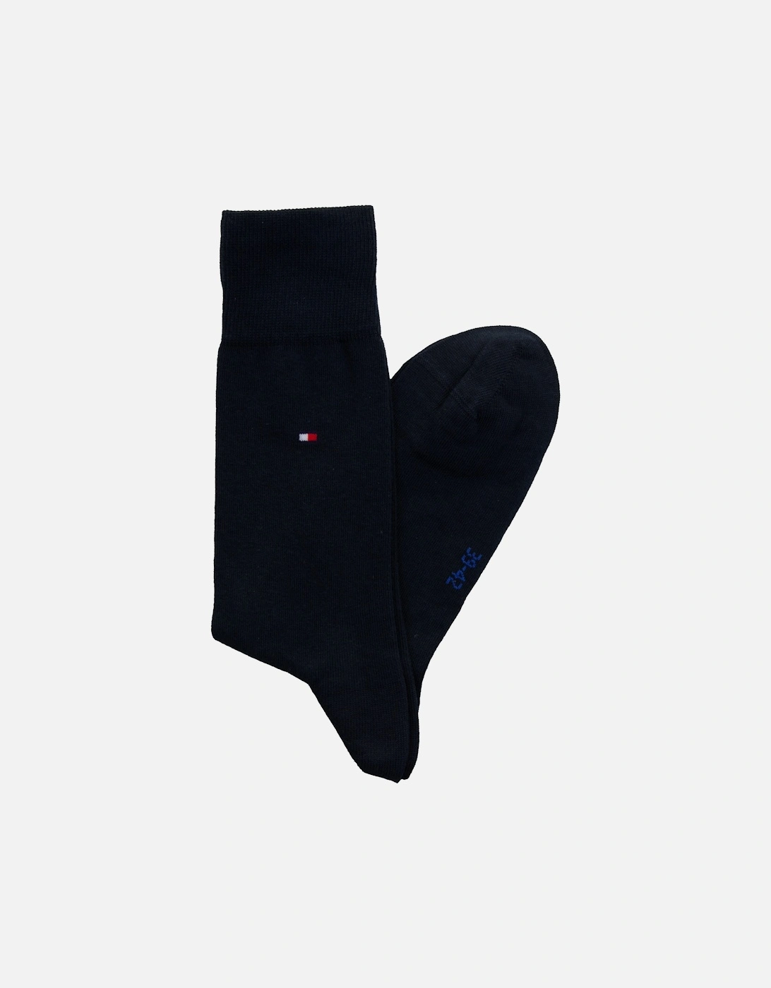Tommy Hilfiger Mens Sock Check 2 Pack (Blue)