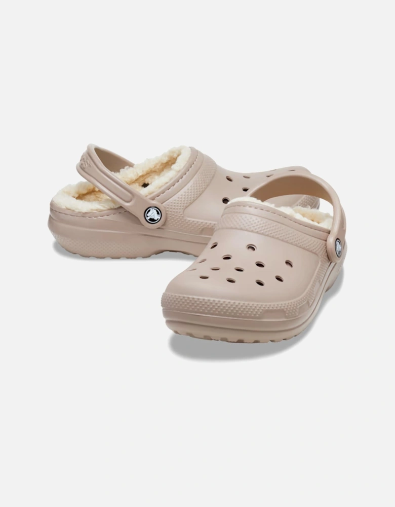 Womens Classic Lined Clog Sandals (Mushroom)