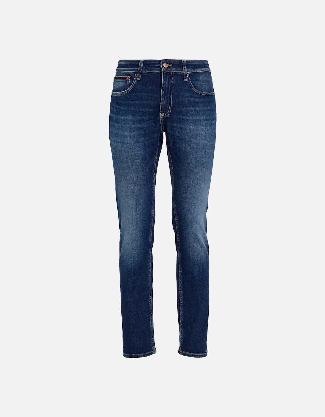 Mens Scanton Slim FIt Jeans (Dark Blue), 4 of 3