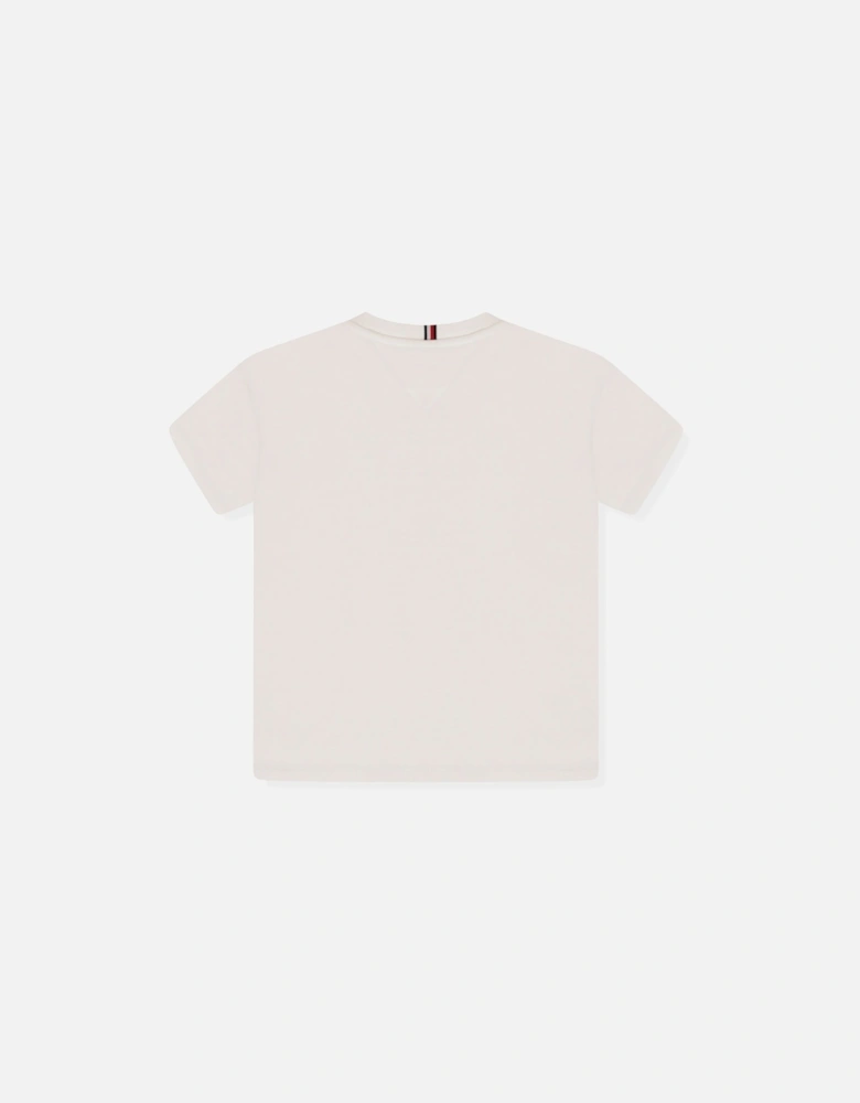 Youths Seasonal Logo T-Shirt (White)