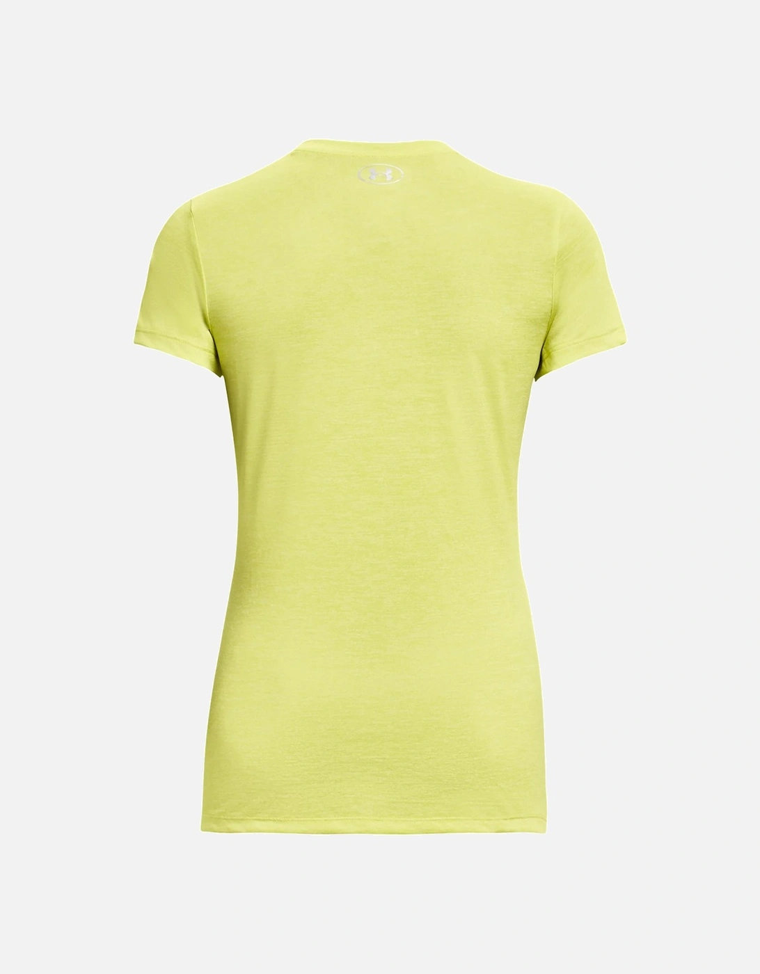 Womens Tech Twist V Neck T-Shirt (Lime)