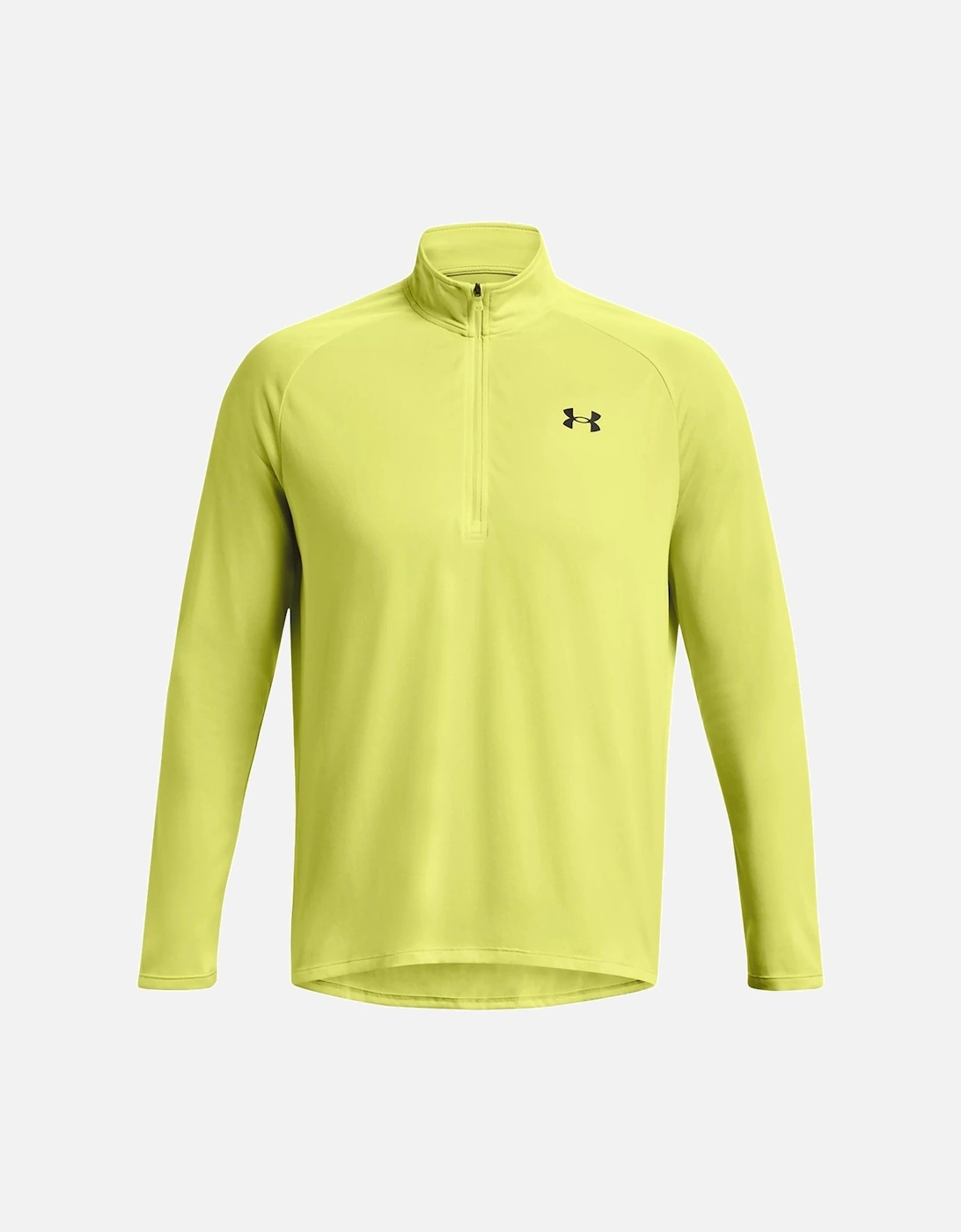 Mens 2.0 1/2 Zip Sweatshirt (Lime), 7 of 6