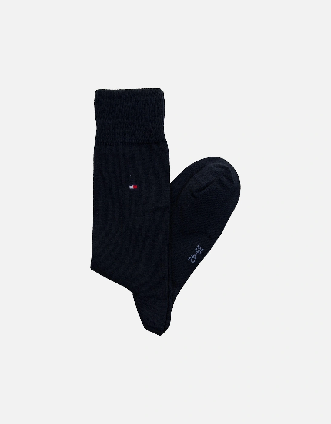 Mens 2pkt Classic Socks (Navy)