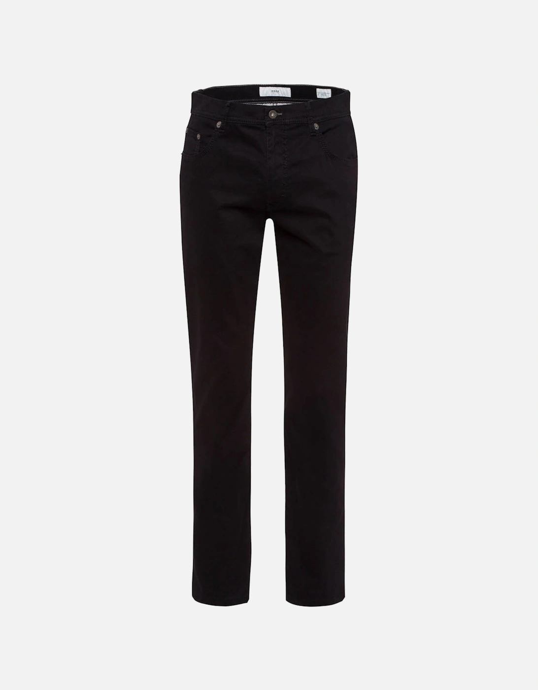 Mens Cooper Black Perma Stretch Jeans (Black), 4 of 3