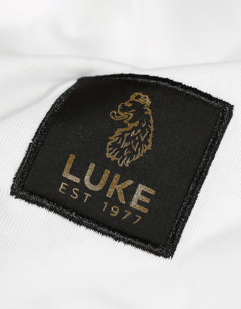 Luke Mens Brunei Patch T-Shirt (White)