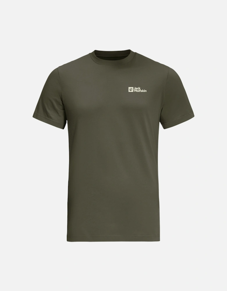 Mens Essential T-Shirt (Moss)
