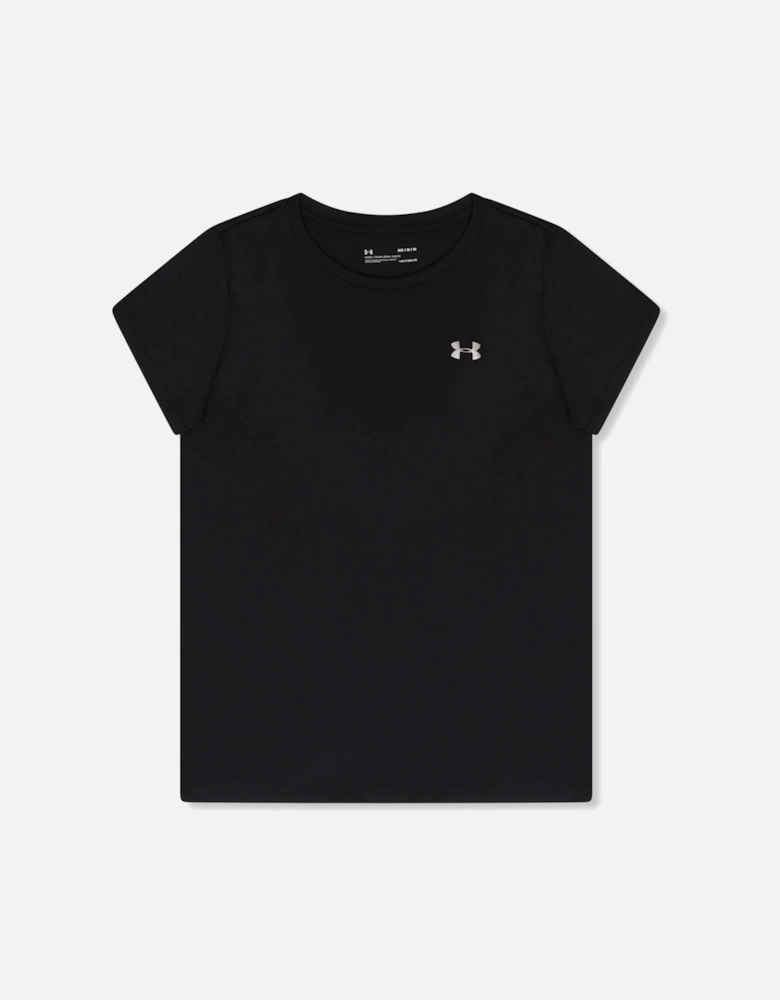 Womens Tech Solid T-Shirt (Black)