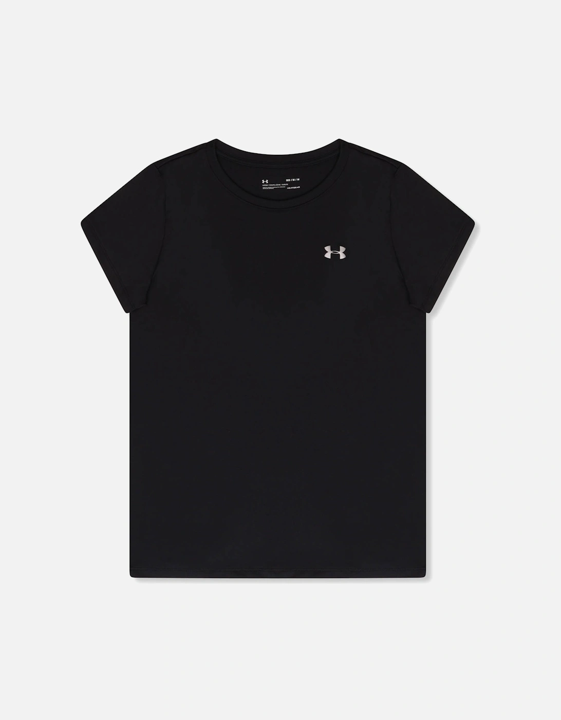 Womens Tech Solid T-Shirt (Black), 3 of 2