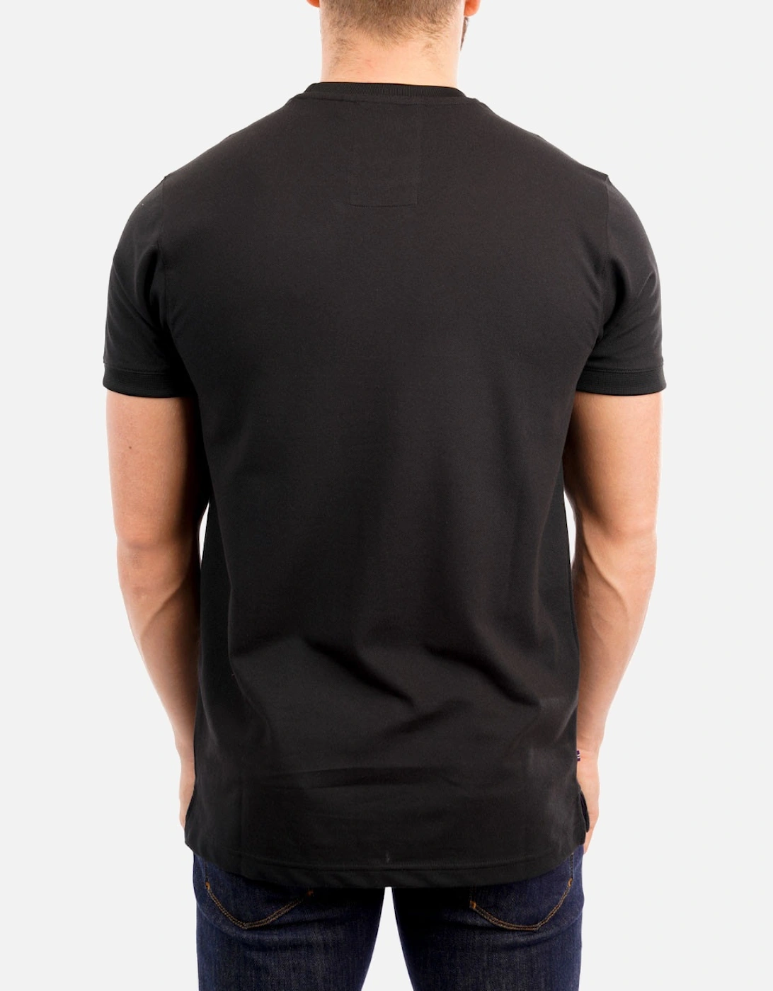 Luke Mens Master Clarke Lion Emblem T-Shirt (Black)