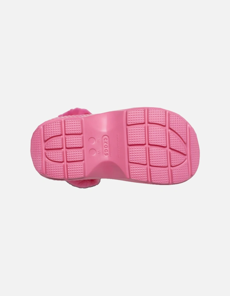 Womens Stomp Lined Clog Sandals (Pink)