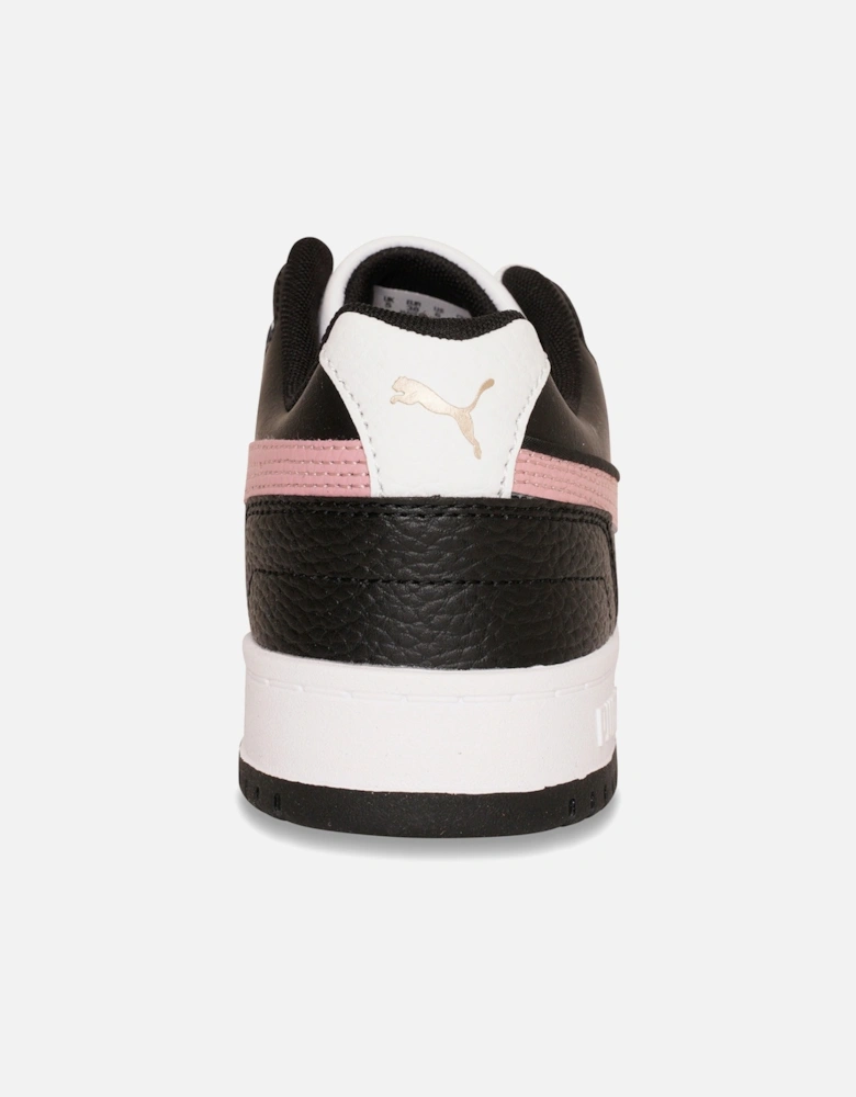 Womens RDB Game Low Trainers (White/Black/Pink)