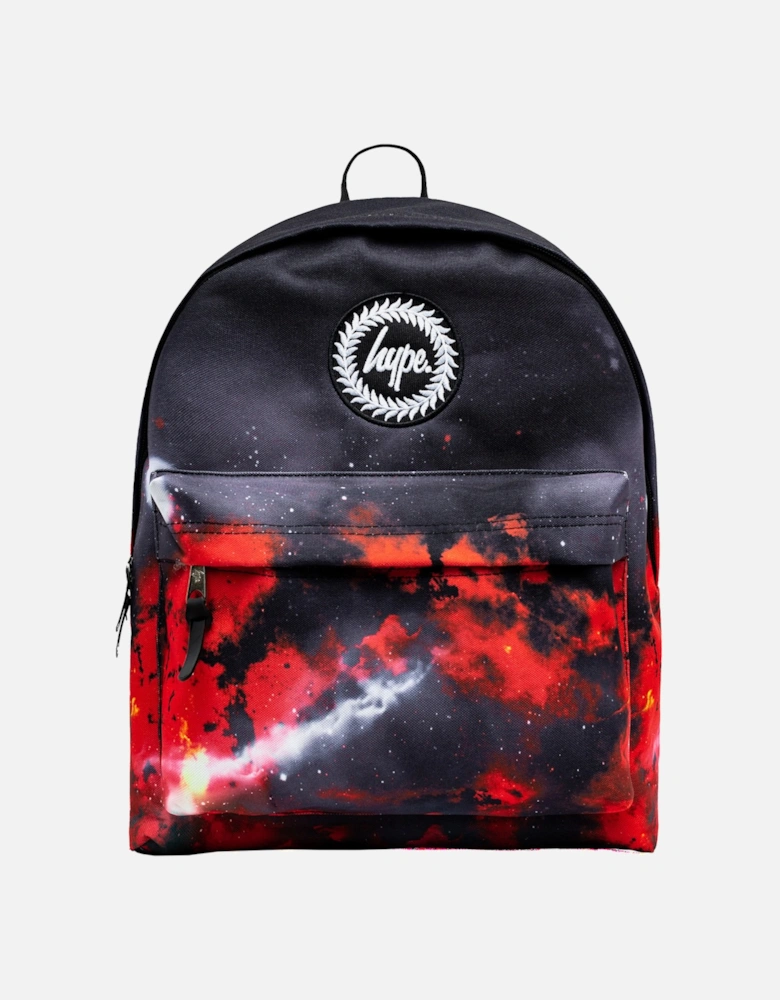 Sky/Space Print Backpack (Black)