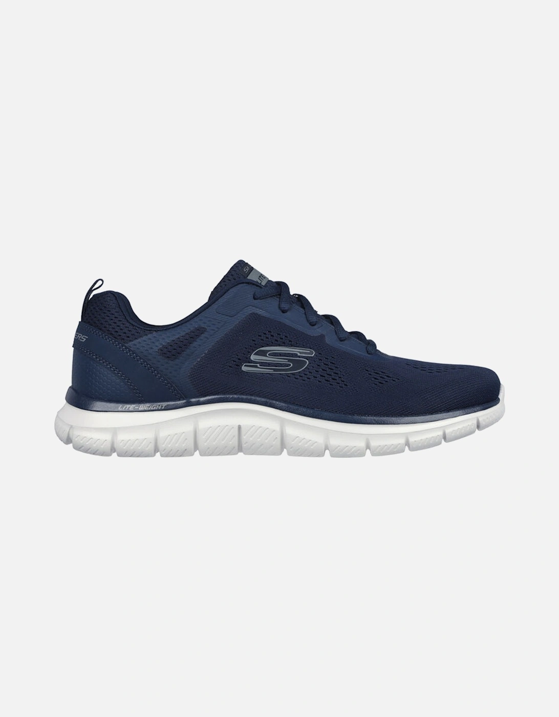 Mens Track Broader Trainers (Navy), 6 of 5
