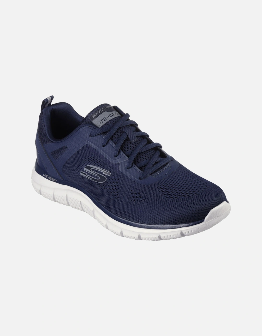 Mens Track Broader Trainers (Navy)