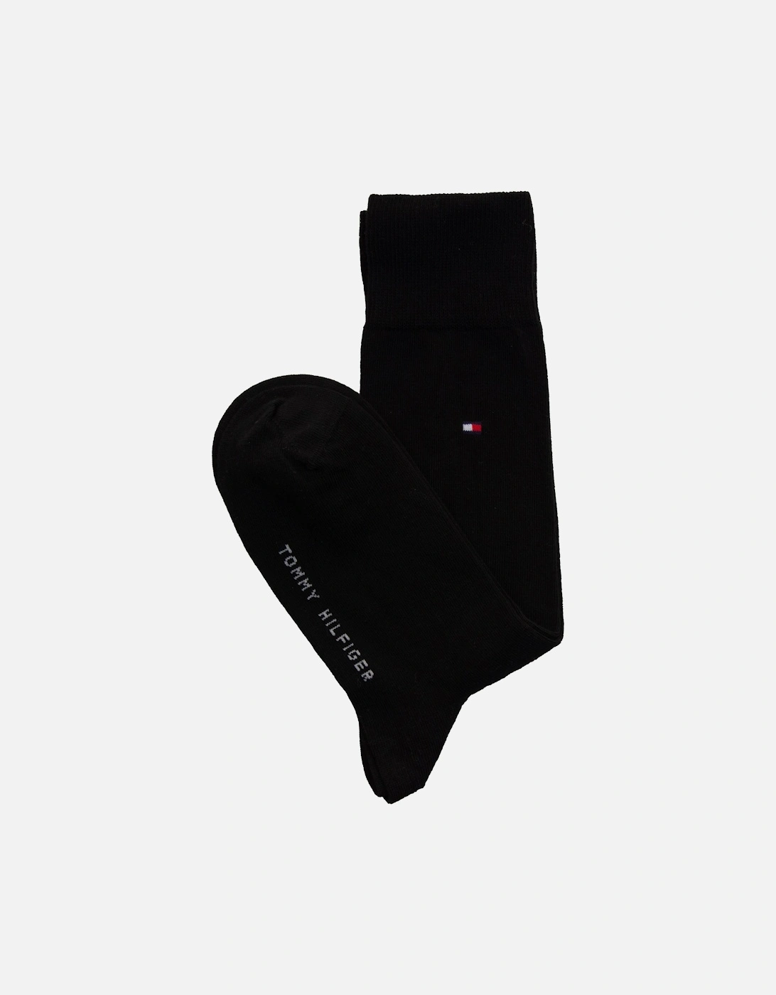 Mens Classic 2pkt Socks (Black)