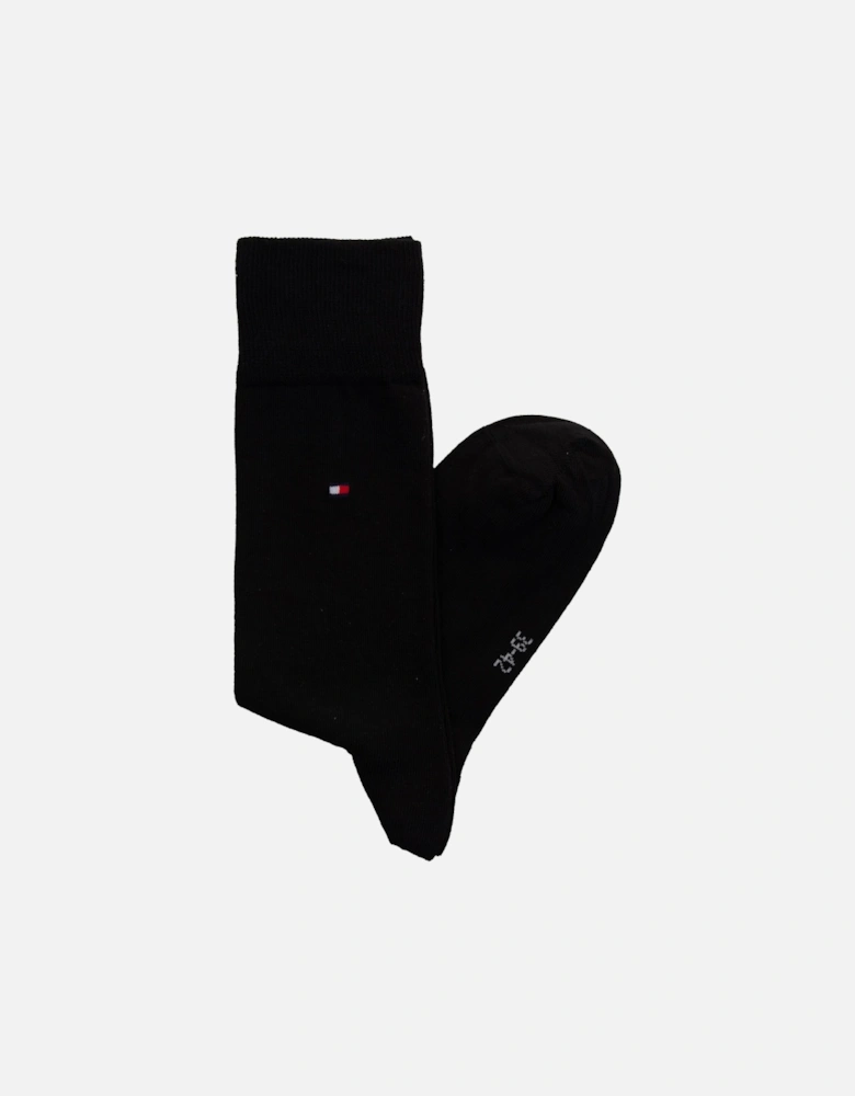 Mens Classic 2pkt Socks (Black)