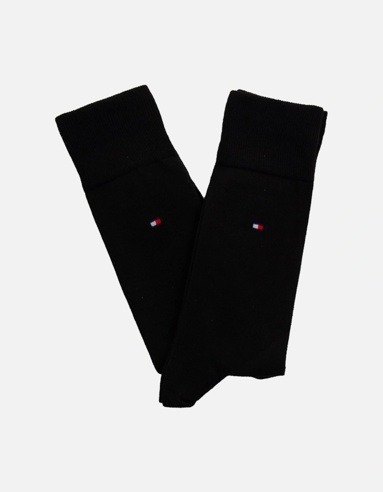 Mens Classic 2pkt Socks (Black)