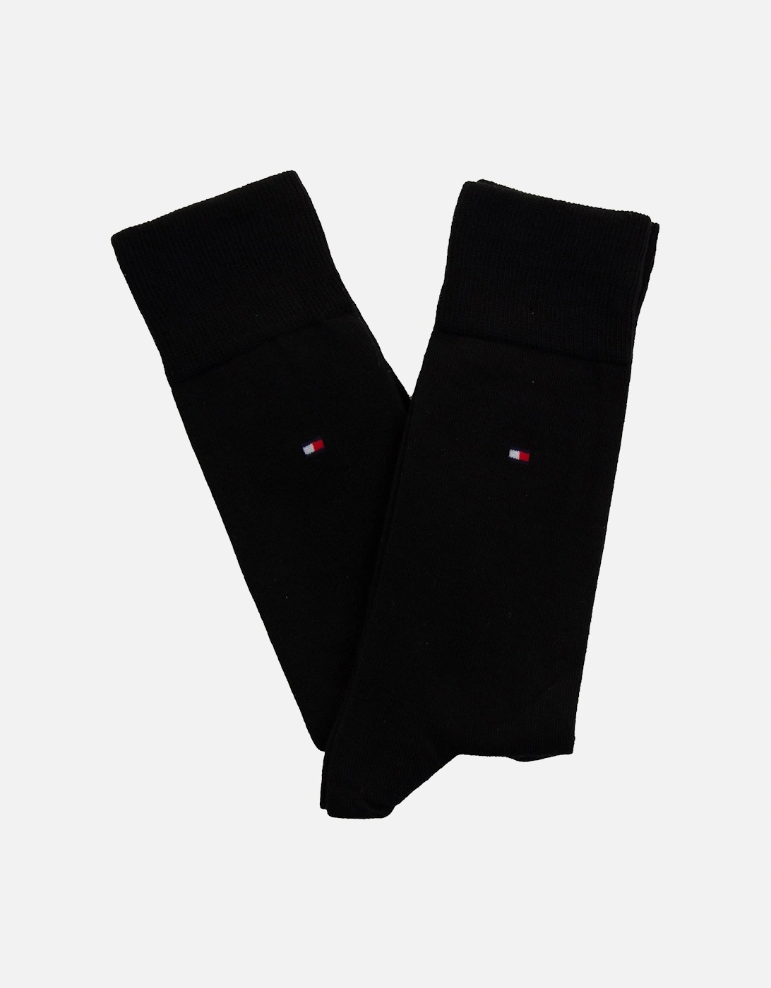 Mens Classic 2pkt Socks (Black), 4 of 3
