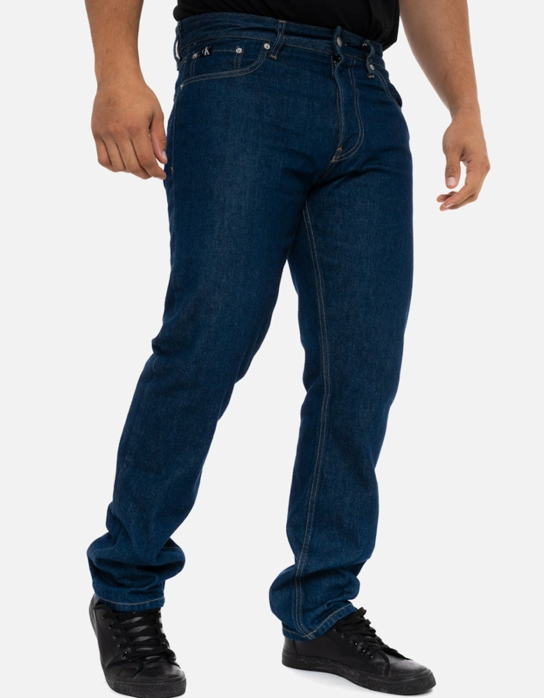 Mens Authentic Straight Jeans (Blue)