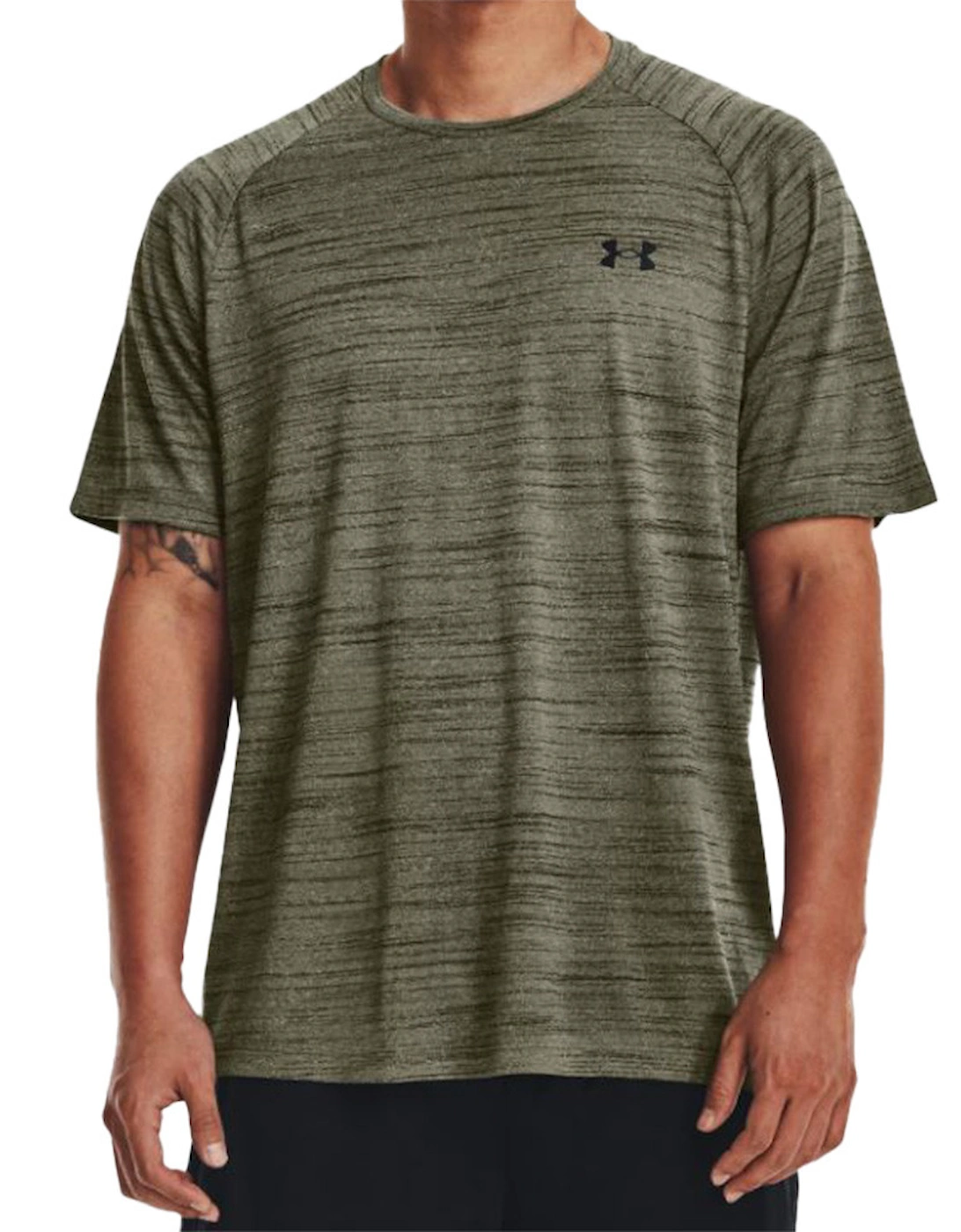 Mens Tiger Tech T-Shirt (Olive)