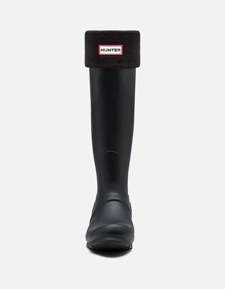 Unisex Adults Tall Wellington Boot Socks (Black)