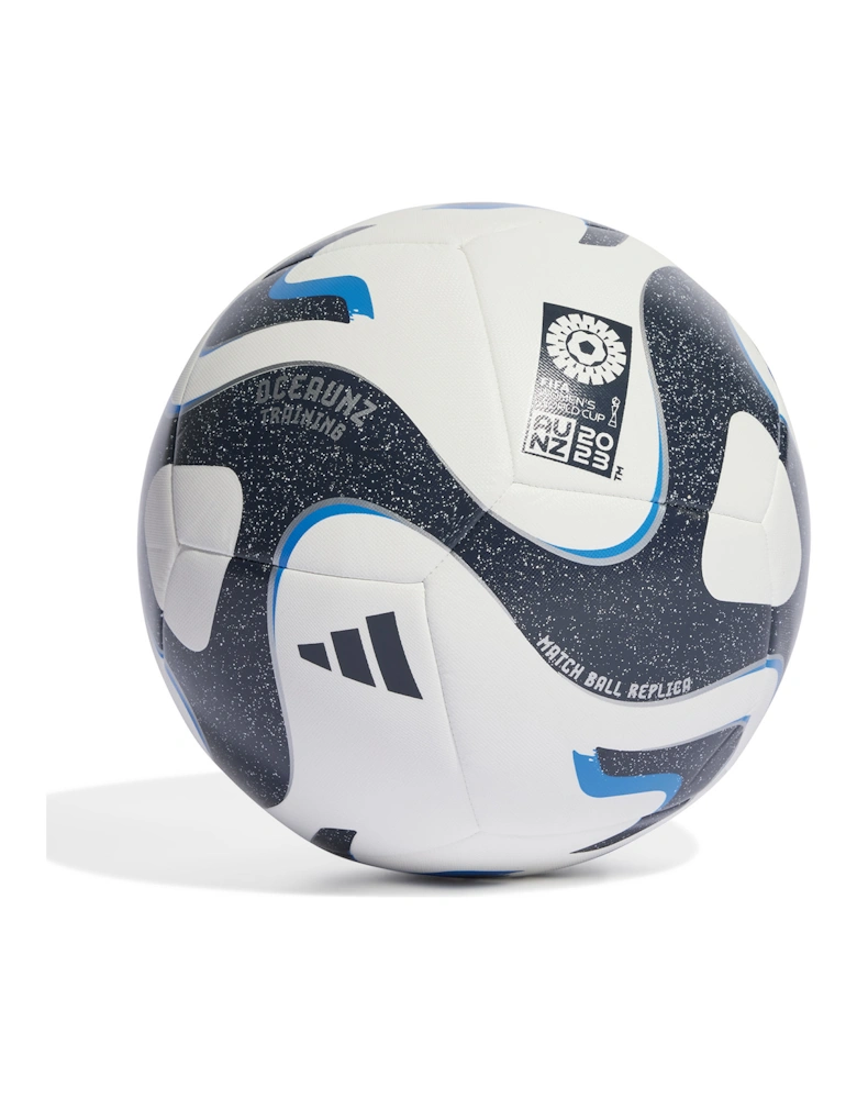 Oceaunz World Cup Trainer Football (White/Navy)