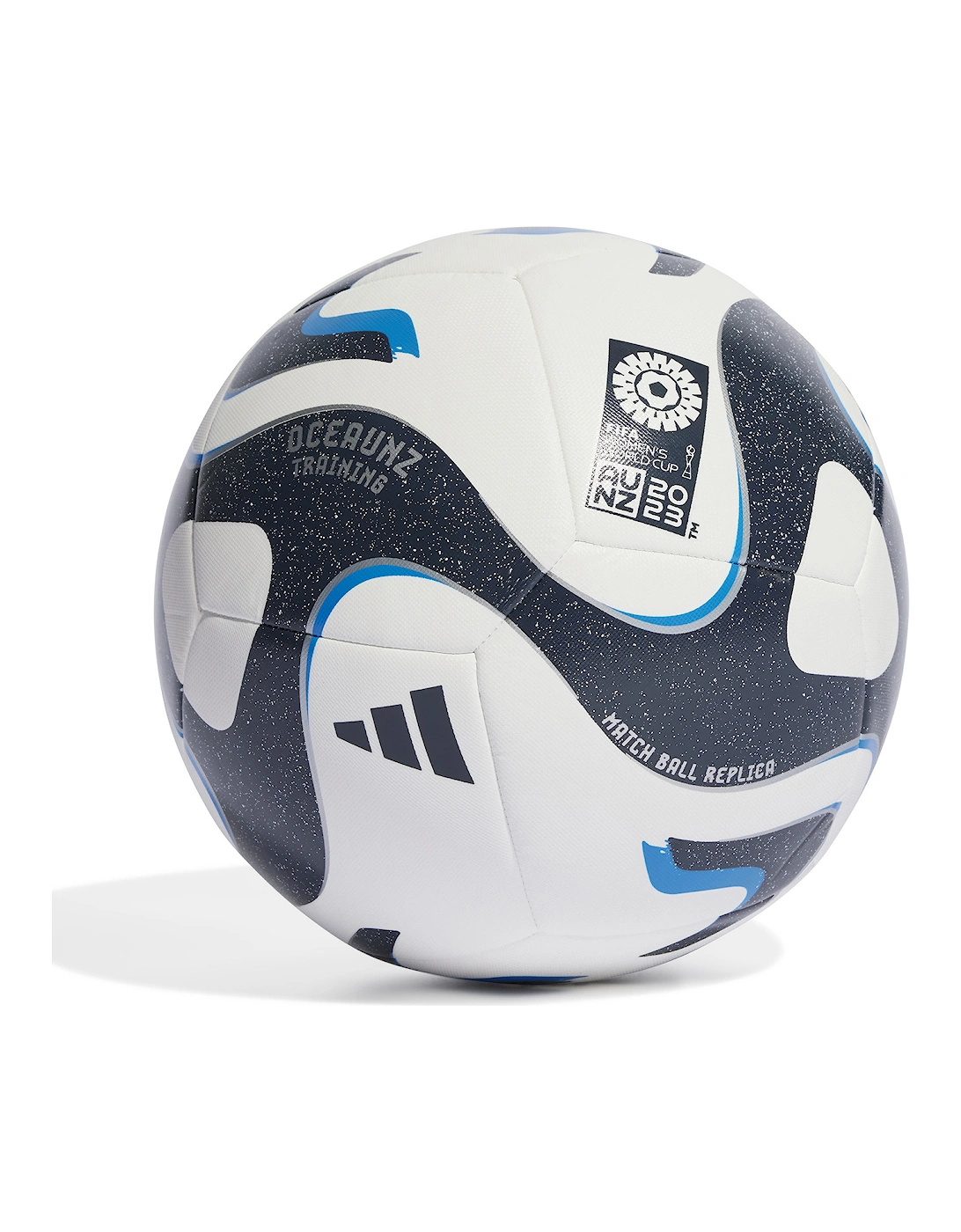 Oceaunz World Cup Trainer Football (White/Navy), 5 of 4